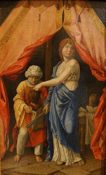 Andrea Mantegna Judith with the head of Holofernes